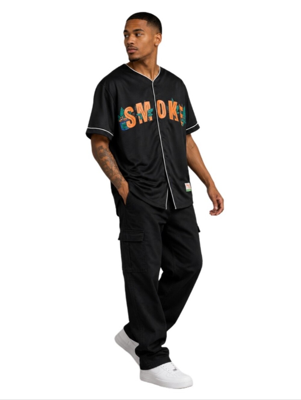 Reason Smoke Baseball Jersey - Picture 3 of 10